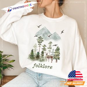 taylor swift folklore album Comfort Colors Shirt 2