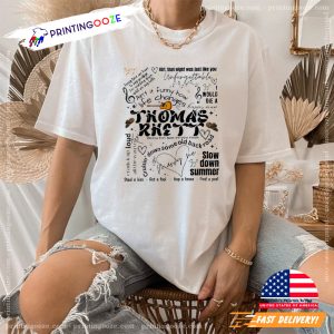 thomas rhett concerts 2023 Slow Down Summer T Shirt 2