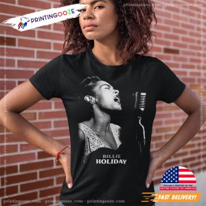 Billie Holiday Jazz Legend Shirt, Jazz Lovers Gift 2