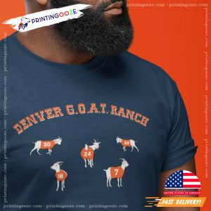 Denver GOAT Ranch the denver broncos Unisex Tee