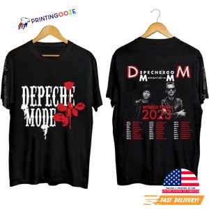 Depeche Mode 2023 Fall Tour Band Concert T Shirt