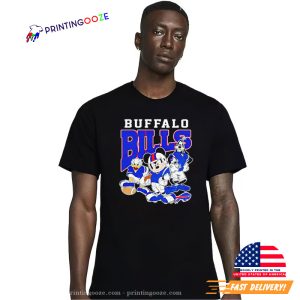 Disney Mickey Mouse And Friends Buffalo Bills T Shirt 3