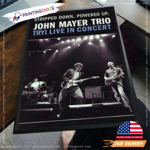 John Mayer Trio Live In Music Concert Poster
