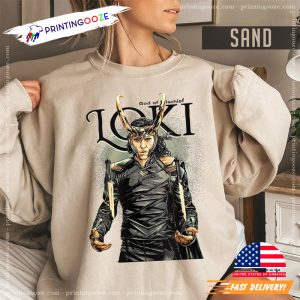 Loki Laufeyson god of mischief Avenger Comfort Color T Shirt 2