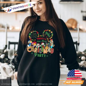 mickey s very merry christmas party 2023 Shirt, Disneyland Vacation matching vacation outfits