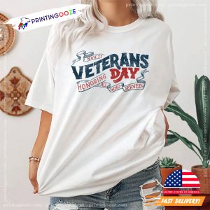 Memorial 2023 veterans day Shirt, Honoring All Who Served Shirt