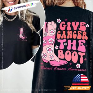 Personalized Breast Cancer Awareness, Pink Ribbon Shirt 2