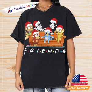 Personalized Friends bluey family shirt