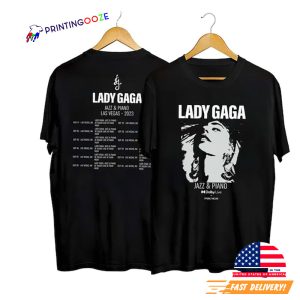 Retro Lady Gaga Concert Music Graphic Tee