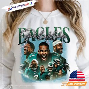 Retro jalen hurts philadelphia eagles Classic T Shirt 1
