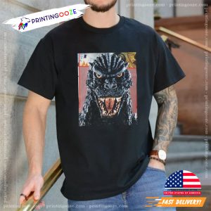 Retro super godzilla King Monster Movie T Shirt 3