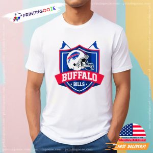 Retro the buffalo bills Logo Flag Graphic Tee 1