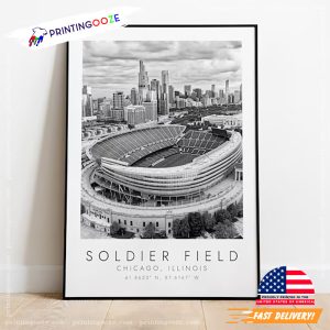 SOLDIER FIELD chicago bears stadiums Poster