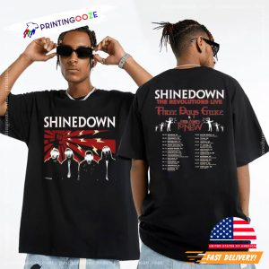 Shinedown Band The Revolutions Live 2023 Shirt