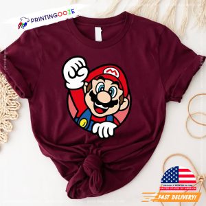 Super Mario And Princess Peach Couple Shirt 3