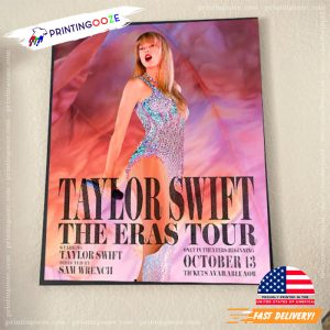 Taylor Swift The Era Tour Movie October 13 2023 In Theater Poster