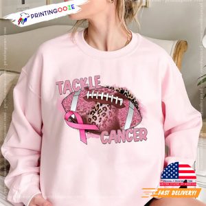 Tackle Breast Cancer Shirt, Breast Cancer Football Shirt 1