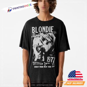 Vintage Blondie 90s, Blondie 1977 Direct From New York City T Shirt