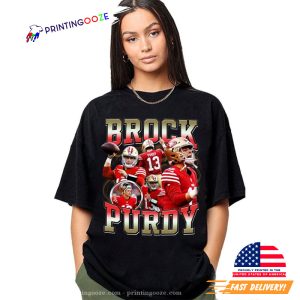 Vintage 49ers brock purdy American Football Shirt 3