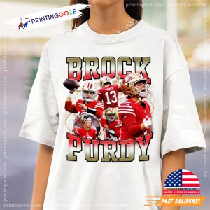 Vintage 90s Brock Purdy San Francisco 49ers T Shirt 1