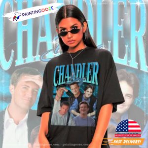 Vintage Chandler Bing Matthew Perry memorial shirt 1
