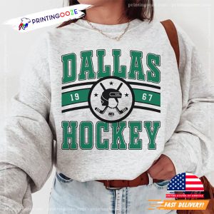 Vintage Dallas Star EST 1967 ice hockey t shirts