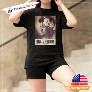 billie holiday Concert Flyer Playbill Shirt