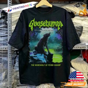 goosebumps horrorland The WereWolf Of Fever Swamp T Shirt 1