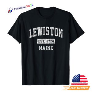 lewiston maine EST 1774 Classic T shirt