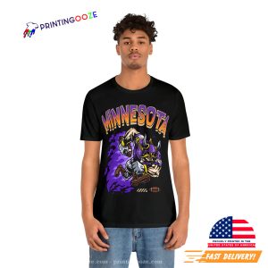 nfl minnesota vikings Graphic Bootleg T Shirt