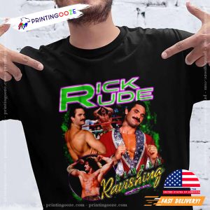ravishing rick rude 90s Bootleg wrestler shirt