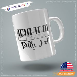 Billy Joel Piano Albums Coffee Cup