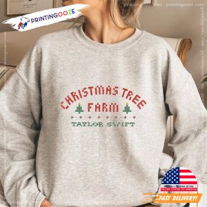 Christmas Tree Farm Taylor Swift Merry Xmas Tee For TS Fans 2