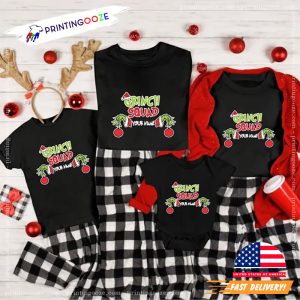 Customized Grinch Squad Christmas Family Matching T Shirt 2