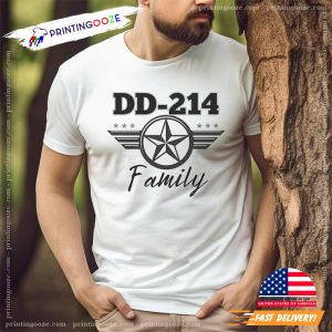 DD 214 Family Military USA T Shirt 2