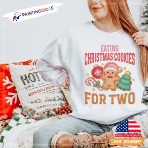 Eating Christmas For Two funny xmas shirt 4