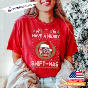 Have A Merry Swift Mas Christmas Tee For Swifties 1