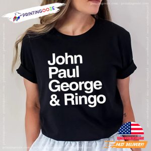 John Paul, George & Ringo The Beatles Story Basic T-Shirt