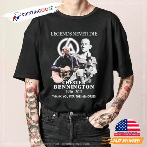 Legend Never Die Chester Bennington Linkin Park Memorial T Shirt 1