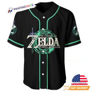 Legend Of Zelda tears of the kingdom Baseball Jersey 2