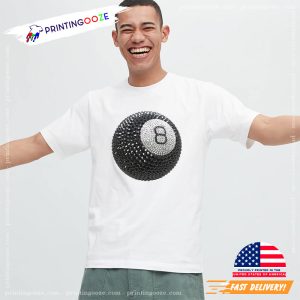 Lucky Ball 8 Basic T Shirt 2