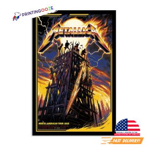 Metallica Heavy Metal Rock Band Art Poster No.10
