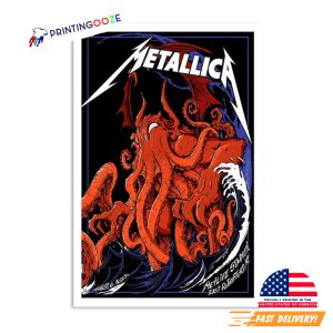 Metallica Heavy Metal Rock Band Art Poster No.5