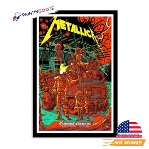 Metallica Heavy Metal Rock Band Art Poster No.7