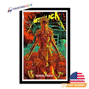Metallica Heavy Metal Rock Band Art Poster No.8