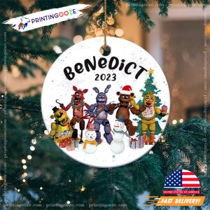 Personalized Five Nights At Freddy's Christmas Ornament