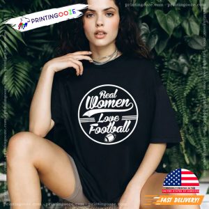 Real women love football Unisex T Shirt 1