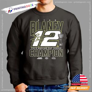 Ryan Blaney 12 nascar cup series champions Shirt