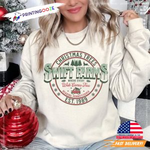 Swift FarmS Where Wish Come True Christmas Vacation Tee 1