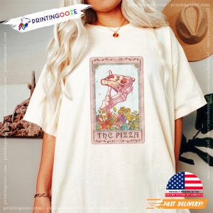 Tarot Card The Pizza Lover Comfort Colors zodiac shirt 3